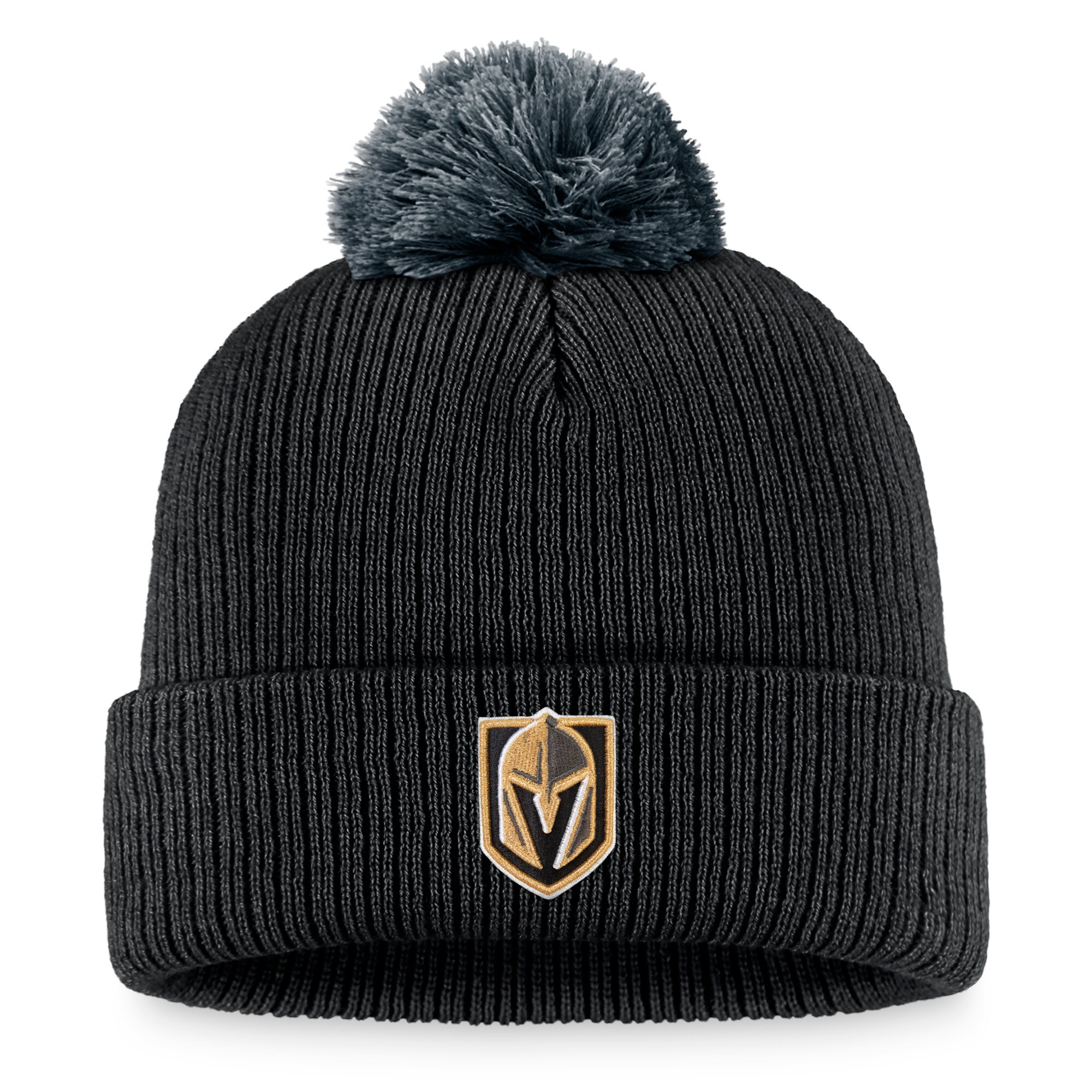 men8217s fanatics black vegas golden knights team cuffed knit hat with pom – San Jose Sharks Jerseys and Headwear Collection