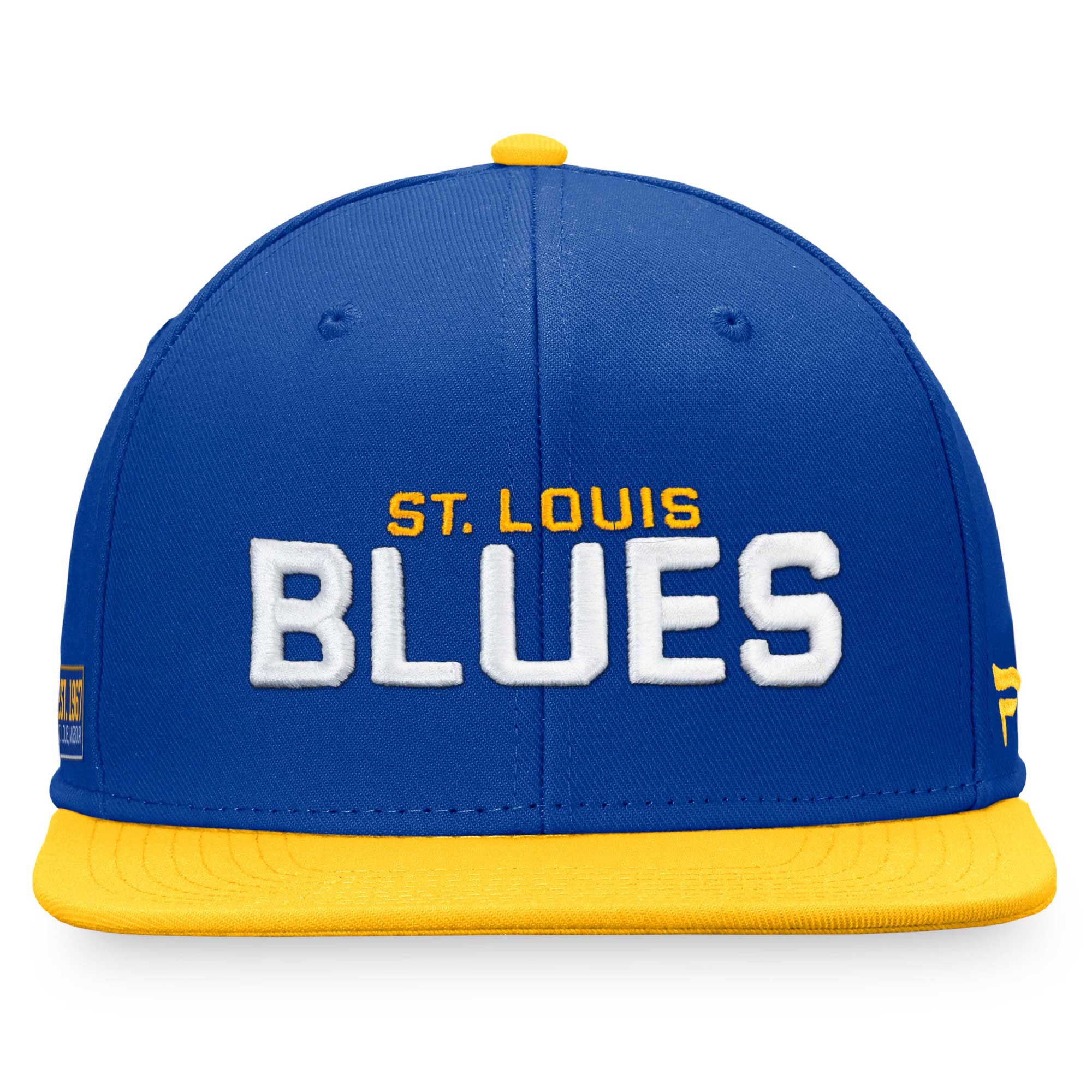 men8217s fanatics bluegold st. louis blues iconic color blocked snapback hat – San Jose Sharks Jerseys and Headwear Collection