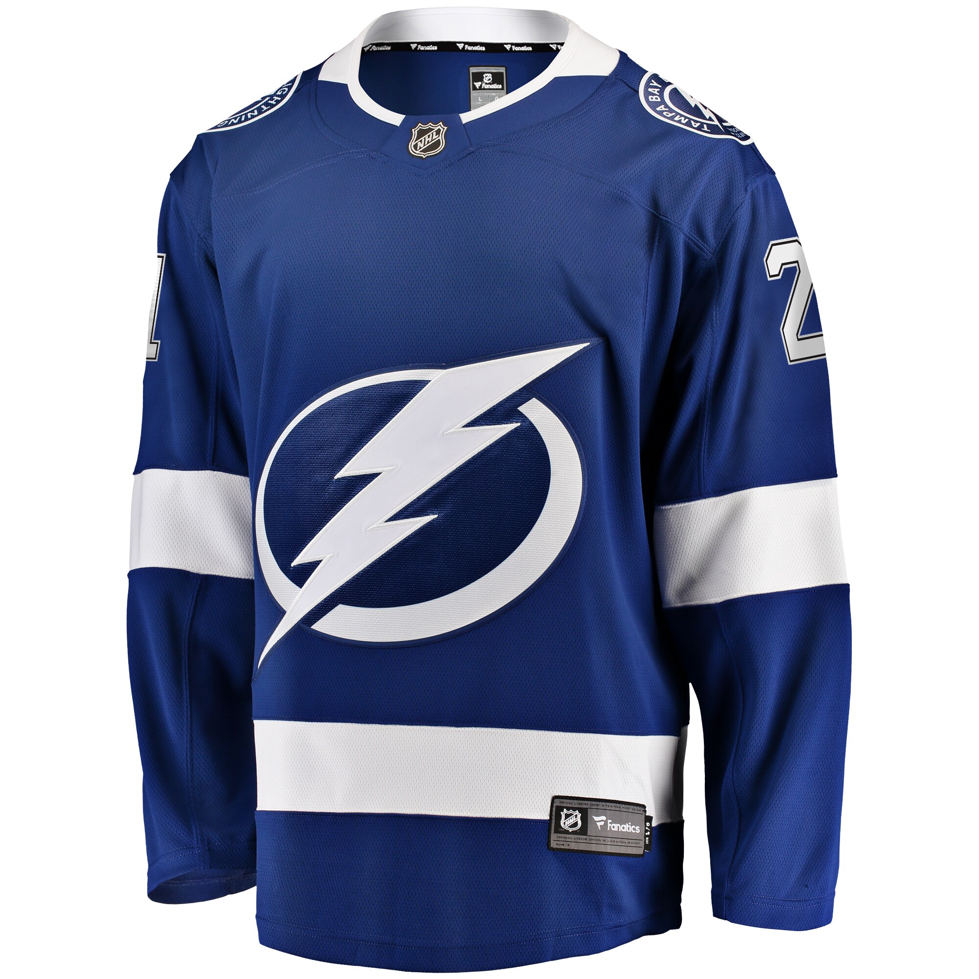 men8217s fanatics brayden point blue tampa bay lightning home premier breakaway player jersey – San Jose Sharks Jerseys and Headwear Collection