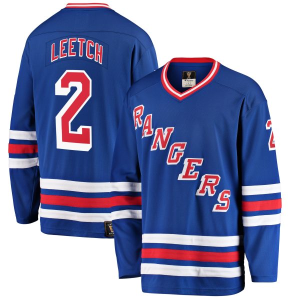 men8217s fanatics brian leetch blue new york rangers premier breakaway retired player jersey – San Jose Sharks Jerseys and Headwear Collection