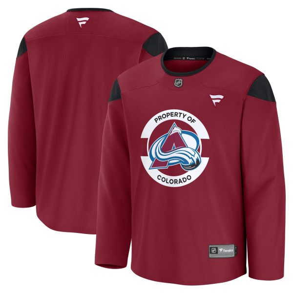 men8217s fanatics burgundy colorado avalanche team practice jersey – San Jose Sharks Jerseys and Headwear Collection