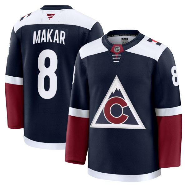 men8217s fanatics cale makar navy colorado avalanche alternate premium jersey – San Jose Sharks Jerseys and Headwear Collection