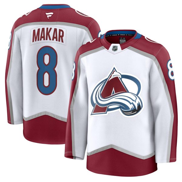 men8217s fanatics cale makar white colorado avalanche away premium jersey – San Jose Sharks Jerseys and Headwear Collection