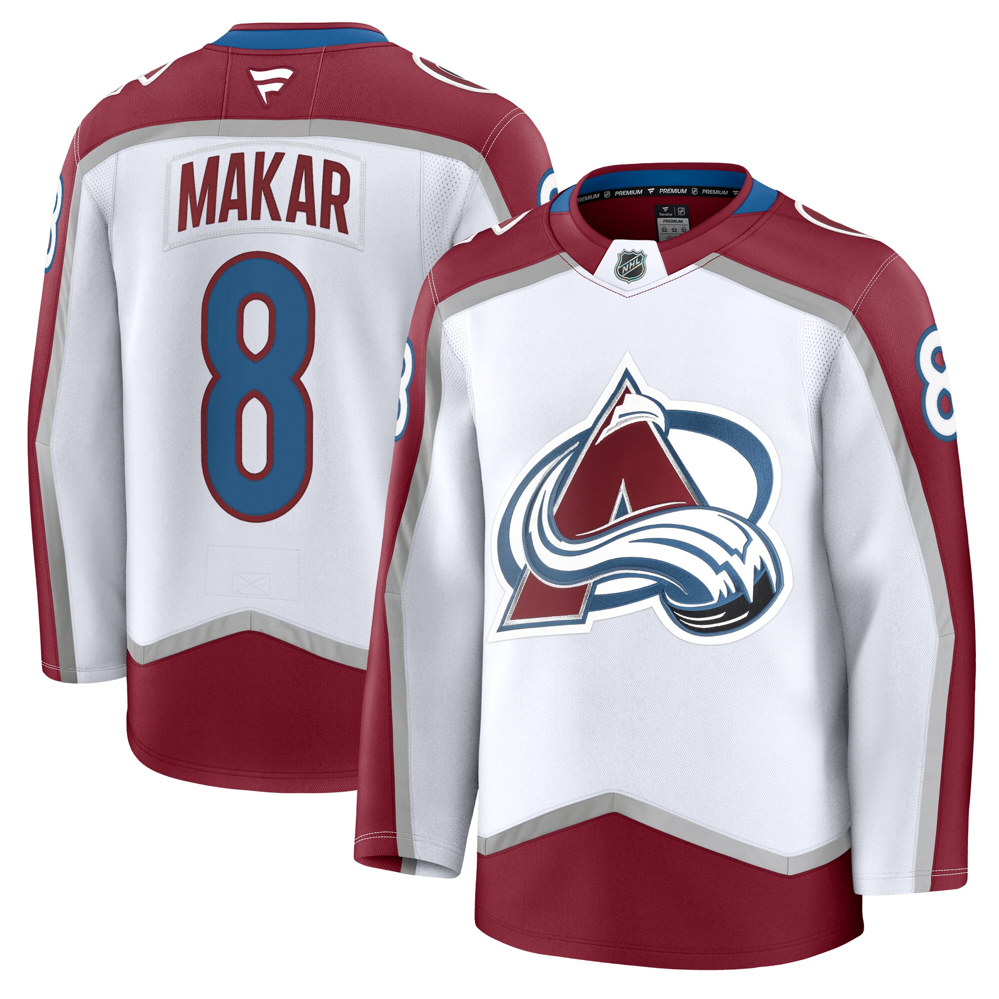men8217s fanatics cale makar white colorado avalanche away premium jersey – San Jose Sharks Jerseys and Headwear Collection