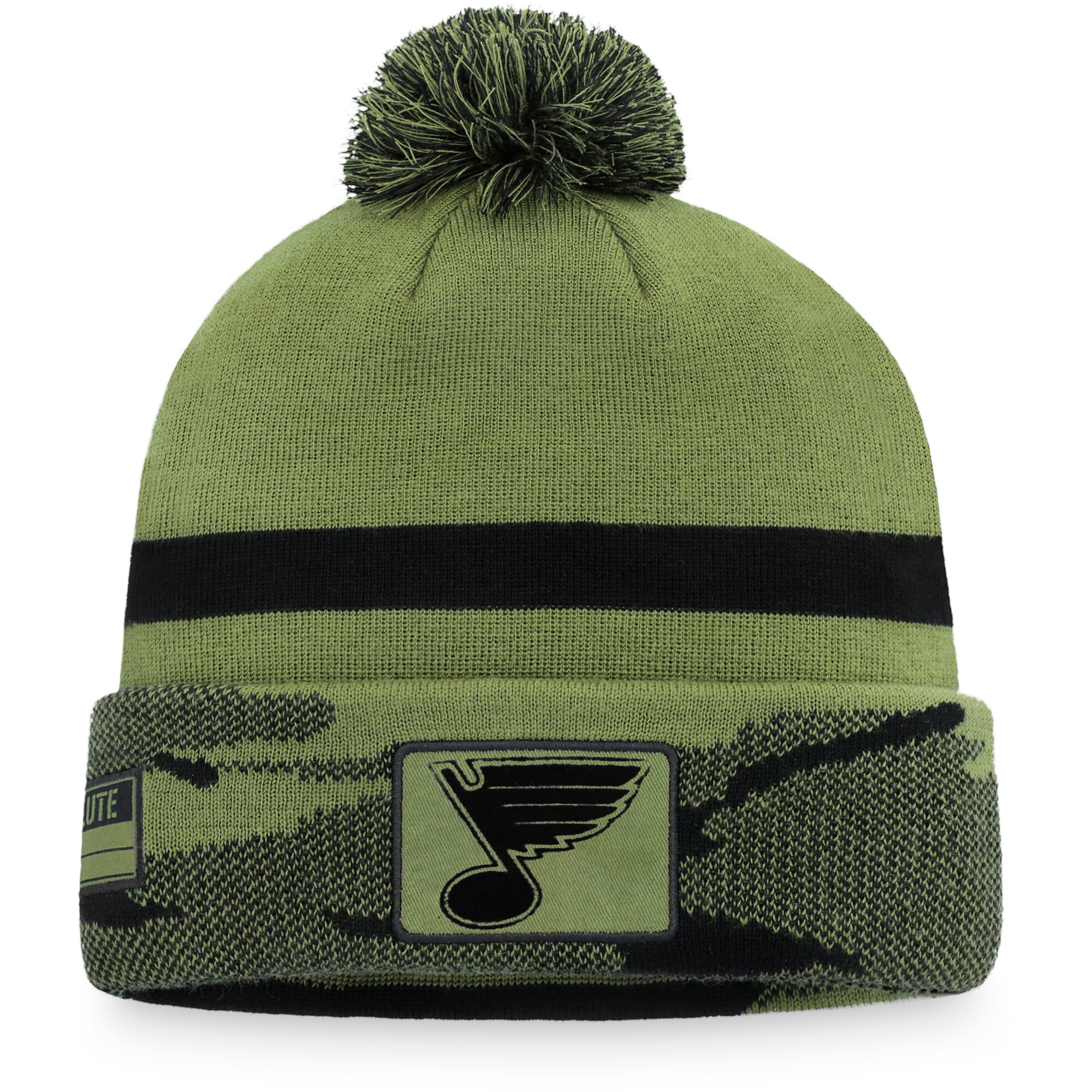 men8217s fanatics camo st. louis blues military appreciation cuffed knit hat with pom – San Jose Sharks Jerseys and Headwear Collection