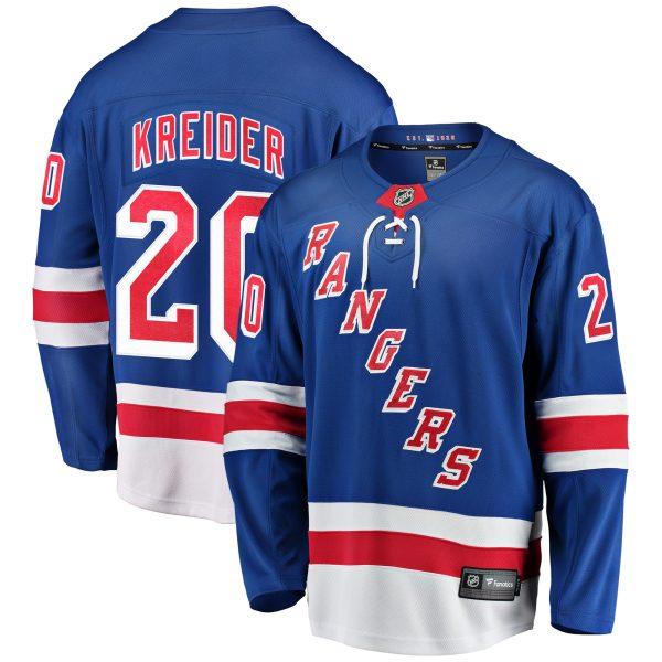 men8217s fanatics chris kreider blue new york rangers home breakaway player jersey – San Jose Sharks Jerseys and Headwear Collection