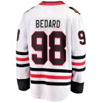 men8217s fanatics connor bedard white chicago blackhawks away breakaway player jersey – San Jose Sharks Jerseys and Headwear Collection