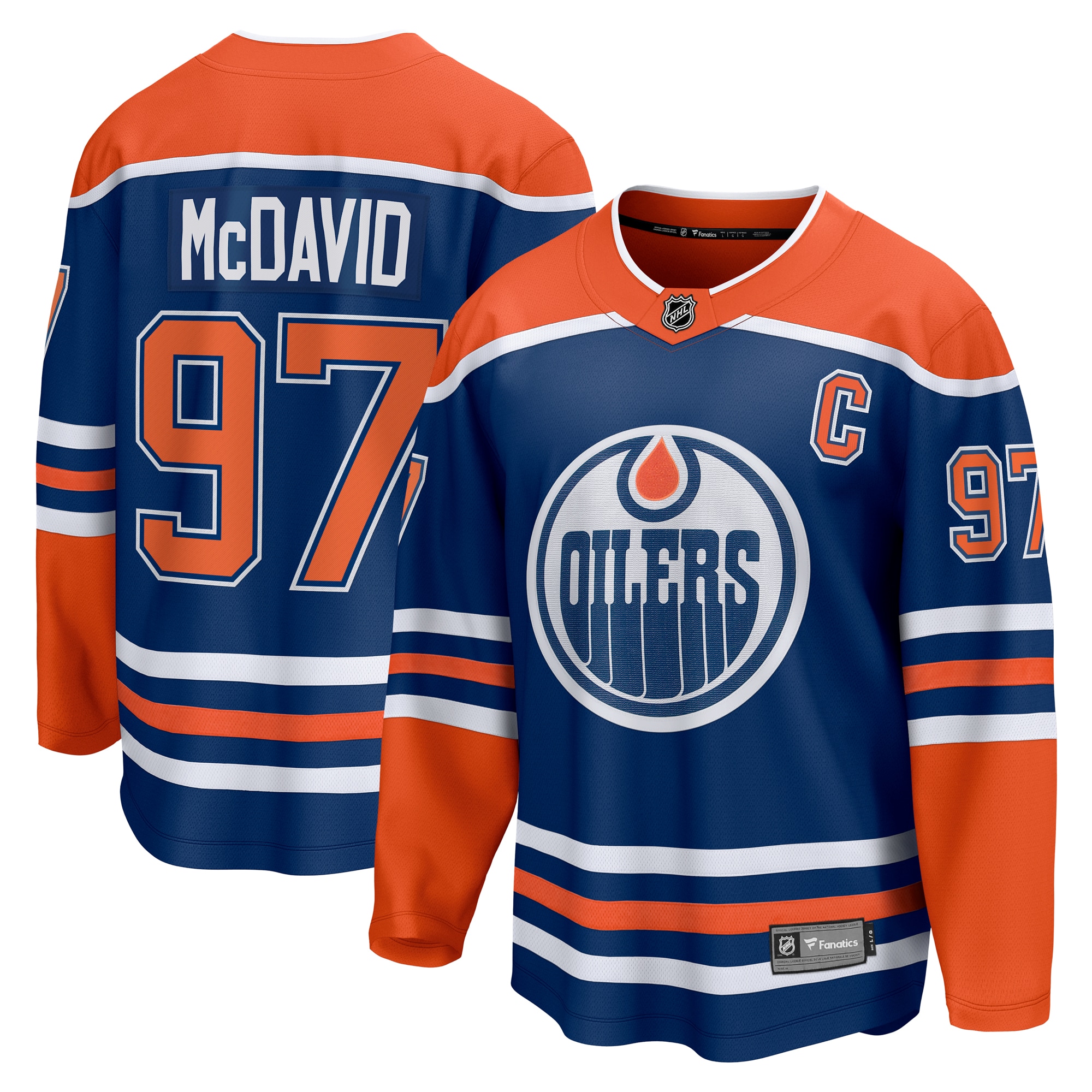 men8217s fanatics connor mcdavid royal edmonton oilers home premier breakaway player jersey – San Jose Sharks Jerseys and Headwear Collection