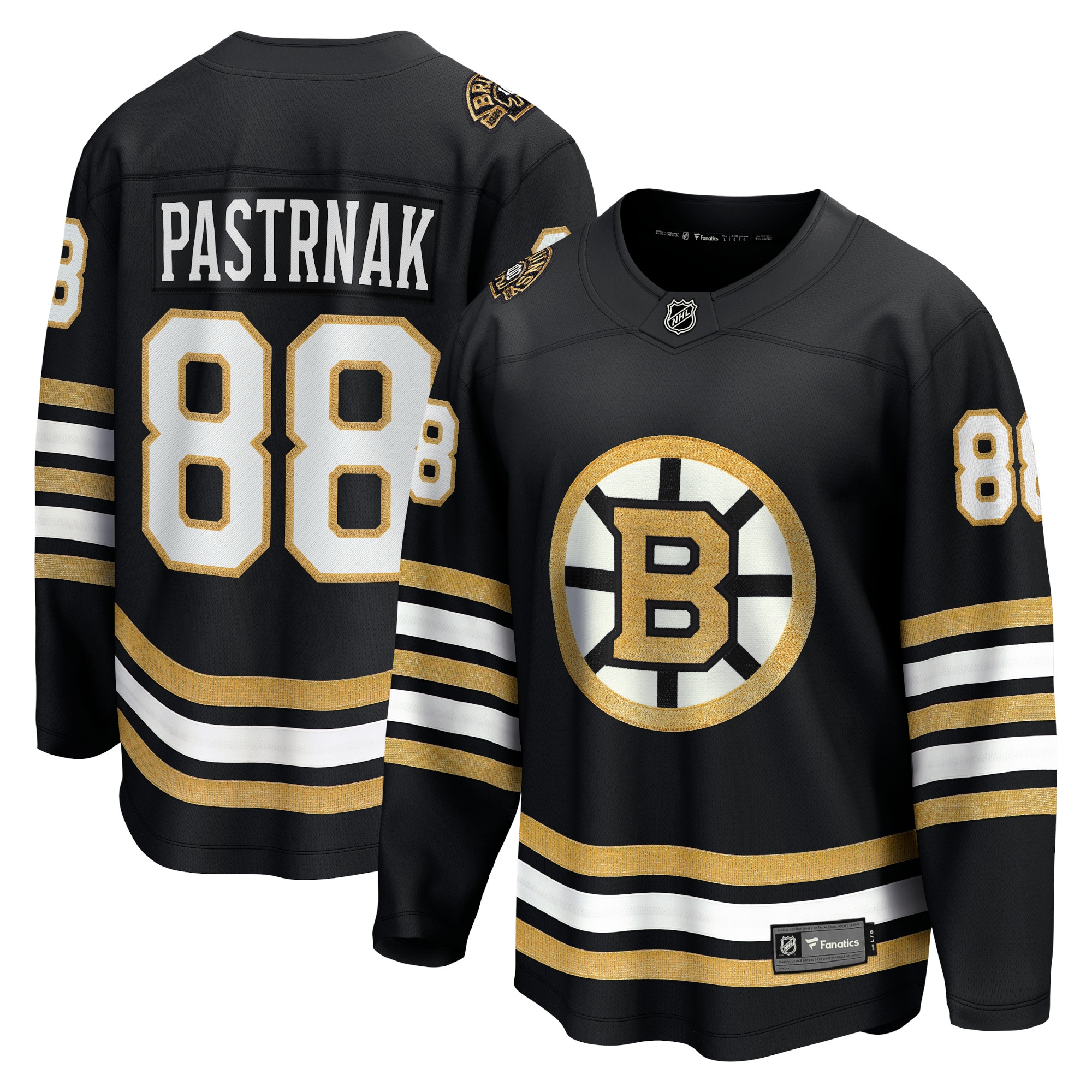 men8217s fanatics david pastrnak black boston bruins 100th anniversary premier breakaway player jersey – San Jose Sharks Jerseys and Headwear Collection