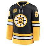 men8217s fanatics david pastrnak black boston bruins alternate 100th anniversary premium jersey – San Jose Sharks Jerseys and Headwear Collection