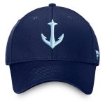 men8217s fanatics deep sea blue seattle kraken core secondary logo adjustable hat – San Jose Sharks Jerseys and Headwear Collection