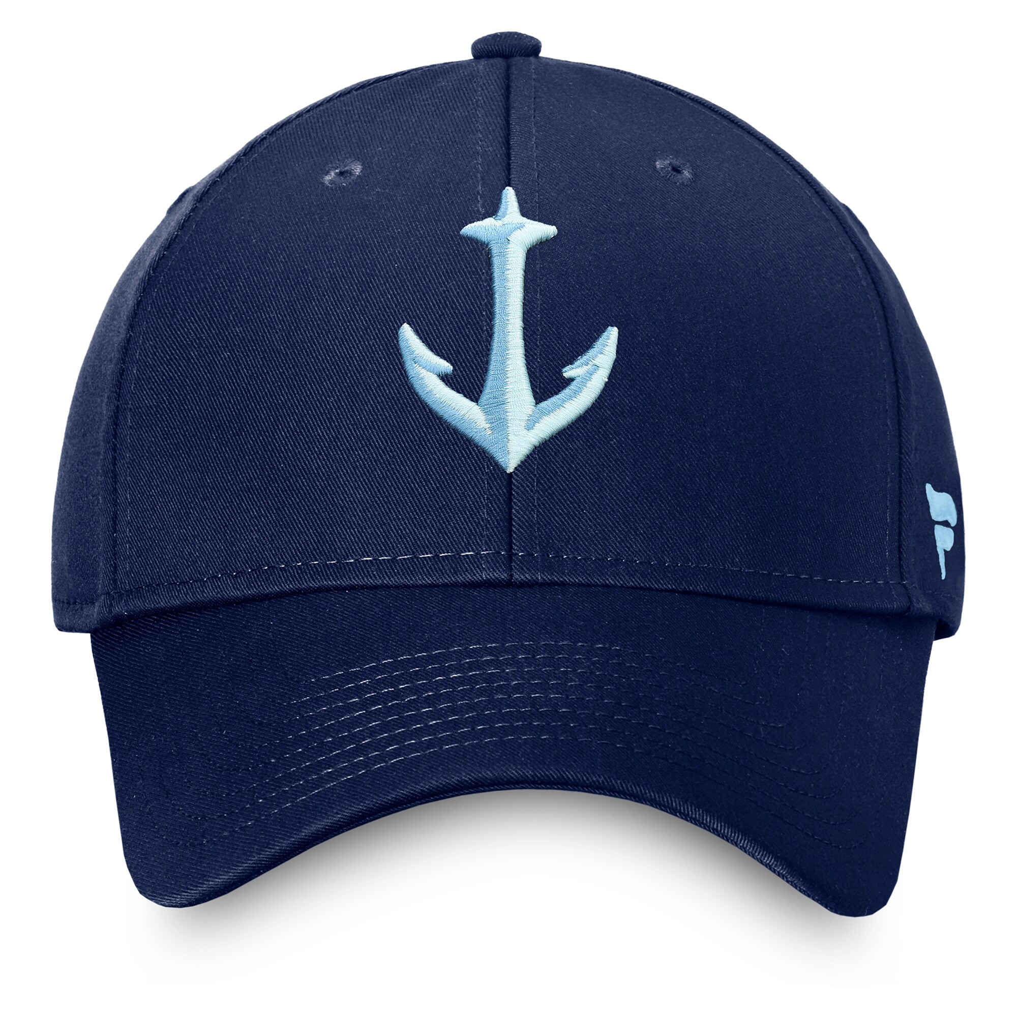 men8217s fanatics deep sea blue seattle kraken core secondary logo adjustable hat – San Jose Sharks Jerseys and Headwear Collection