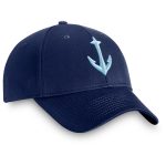 men8217s fanatics deep sea blue seattle kraken core secondary logo adjustable hat – San Jose Sharks Jerseys and Headwear Collection