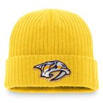 men8217s fanatics gold nashville predators core primary logo cuffed knit hat – San Jose Sharks Jerseys and Headwear Collection