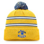 men8217s fanatics gold st. louis blues cuffed knit hat with pom – San Jose Sharks Jerseys and Headwear Collection