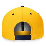 men8217s fanatics goldnavy nashville predators heritage retro two-tone snapback hat – San Jose Sharks Jerseys and Headwear Collection