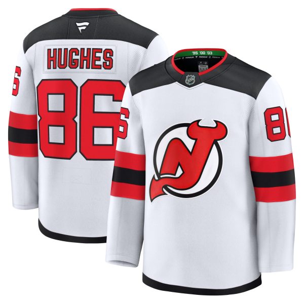 men8217s fanatics jack hughes white new jersey devils away premium jersey – San Jose Sharks Jerseys and Headwear Collection