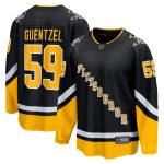 men8217s fanatics jake guentzel black pittsburgh penguins 202122 alternate premier breakaway player jersey – San Jose Sharks Jerseys and Headwear Collection
