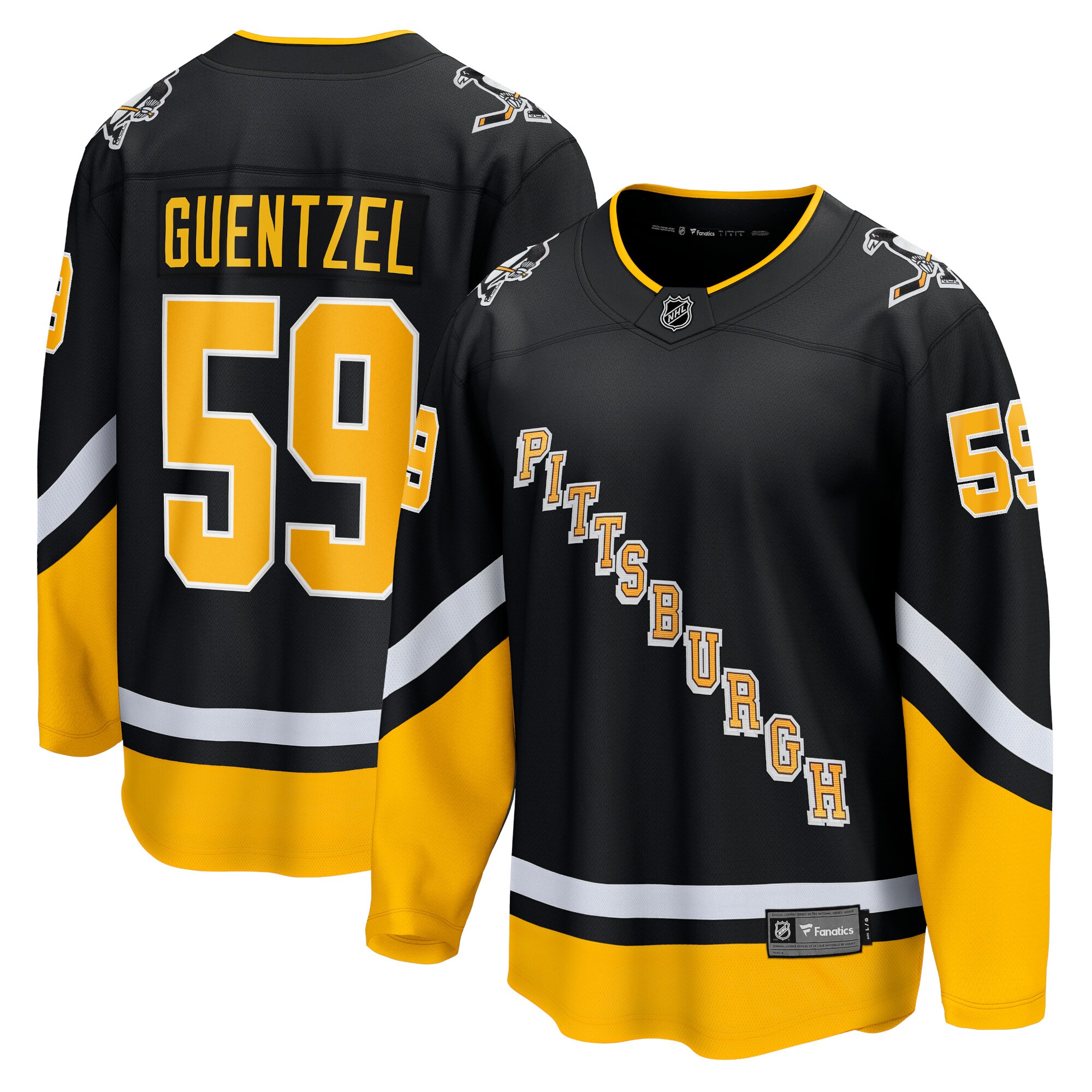 men8217s fanatics jake guentzel black pittsburgh penguins 202122 alternate premier breakaway player jersey – San Jose Sharks Jerseys and Headwear Collection