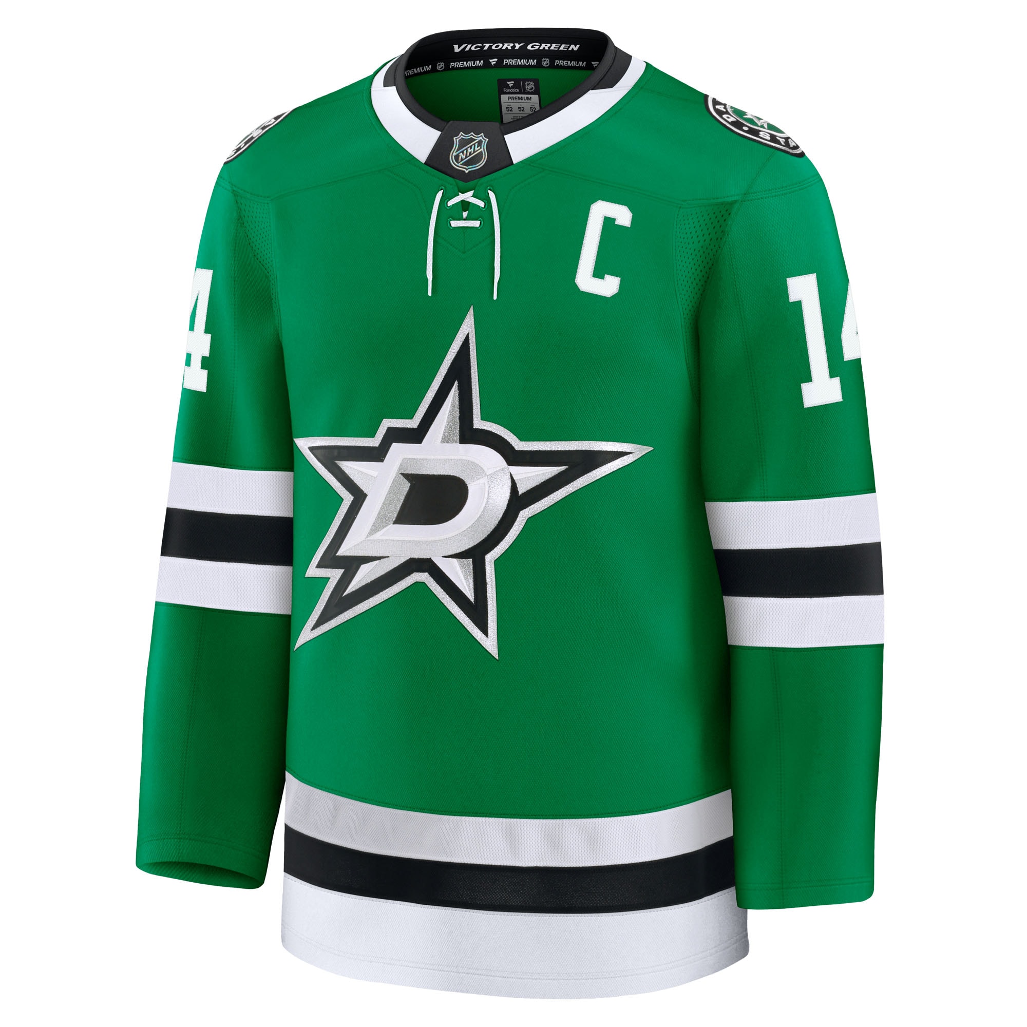 men8217s fanatics jamie benn kelly green dallas stars home premium jersey – San Jose Sharks Jerseys and Headwear Collection