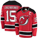 men8217s fanatics jamie langenbrunner red new jersey devils premier breakaway retired player jersey – San Jose Sharks Jerseys and Headwear Collection