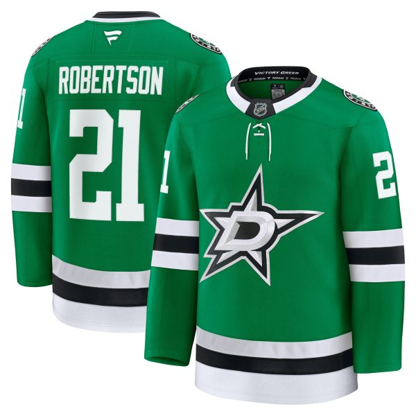men8217s fanatics jason robertson kelly green dallas stars home premium jersey – San Jose Sharks Jerseys and Headwear Collection