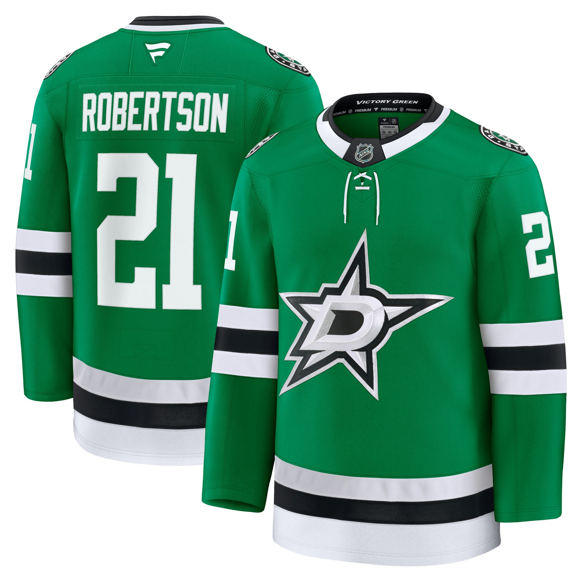 men8217s fanatics jason robertson kelly green dallas stars home premium jersey – San Jose Sharks Jerseys and Headwear Collection