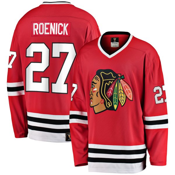 men8217s fanatics jeremy roenick red chicago blackhawks premier breakaway retired player jersey – San Jose Sharks Jerseys and Headwear Collection