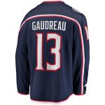 men8217s fanatics johnny gaudreau navy columbus blue jackets breakaway player jersey – San Jose Sharks Jerseys and Headwear Collection