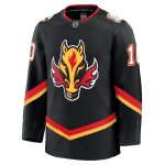 men8217s fanatics jonathan huberdeau black calgary flames alternate premium jersey – San Jose Sharks Jerseys and Headwear Collection