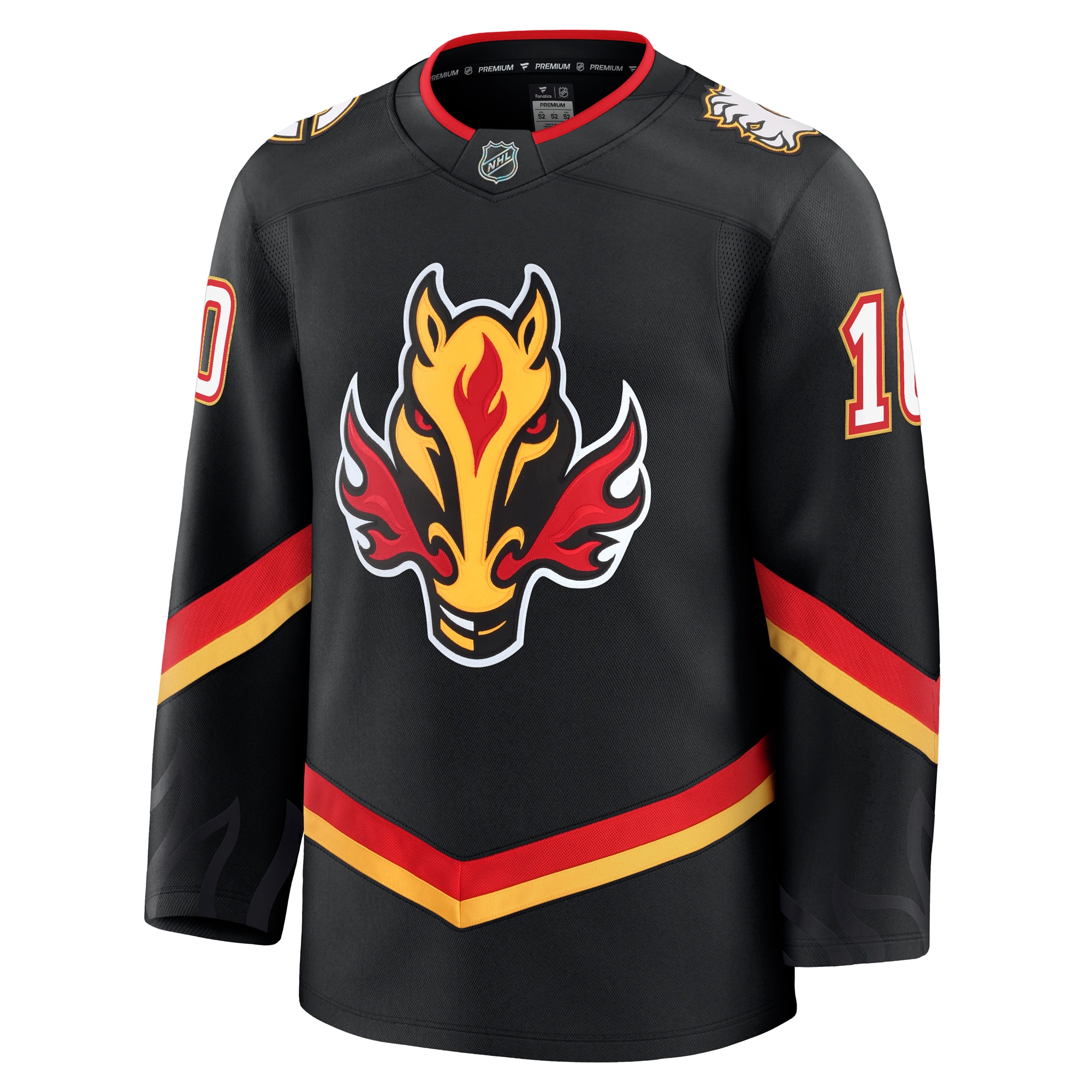 men8217s fanatics jonathan huberdeau black calgary flames alternate premium jersey – San Jose Sharks Jerseys and Headwear Collection