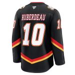 men8217s fanatics jonathan huberdeau black calgary flames alternate premium jersey – San Jose Sharks Jerseys and Headwear Collection