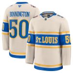 men8217s fanatics jordan binnington cream st. louis blues 2025 nhl winter classic premium player jersey – San Jose Sharks Jerseys and Headwear Collection