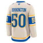 men8217s fanatics jordan binnington cream st. louis blues 2025 nhl winter classic premium player jersey – San Jose Sharks Jerseys and Headwear Collection