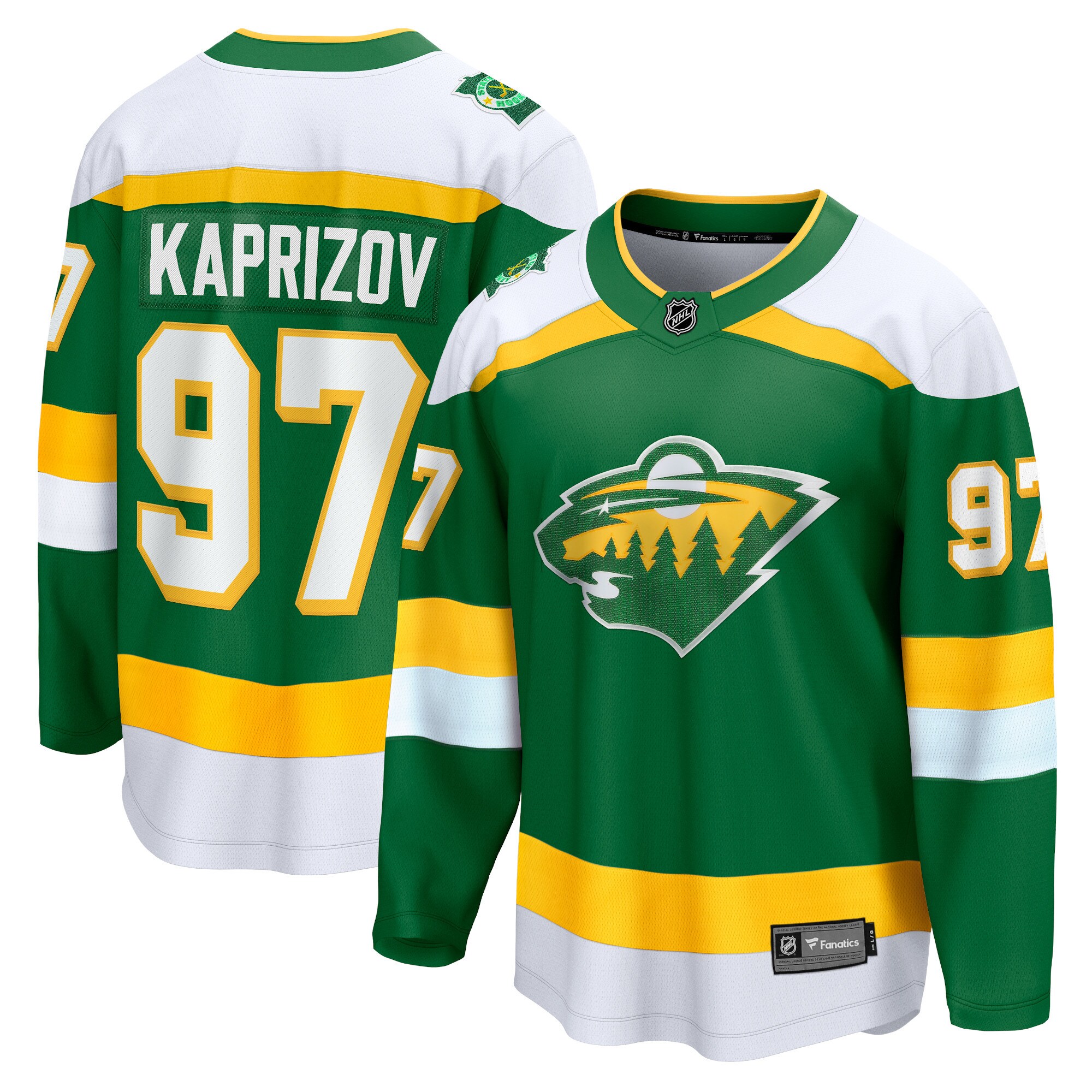 men8217s fanatics kirill kaprizov green minnesota wild alternate premier breakaway player jersey – San Jose Sharks Jerseys and Headwear Collection