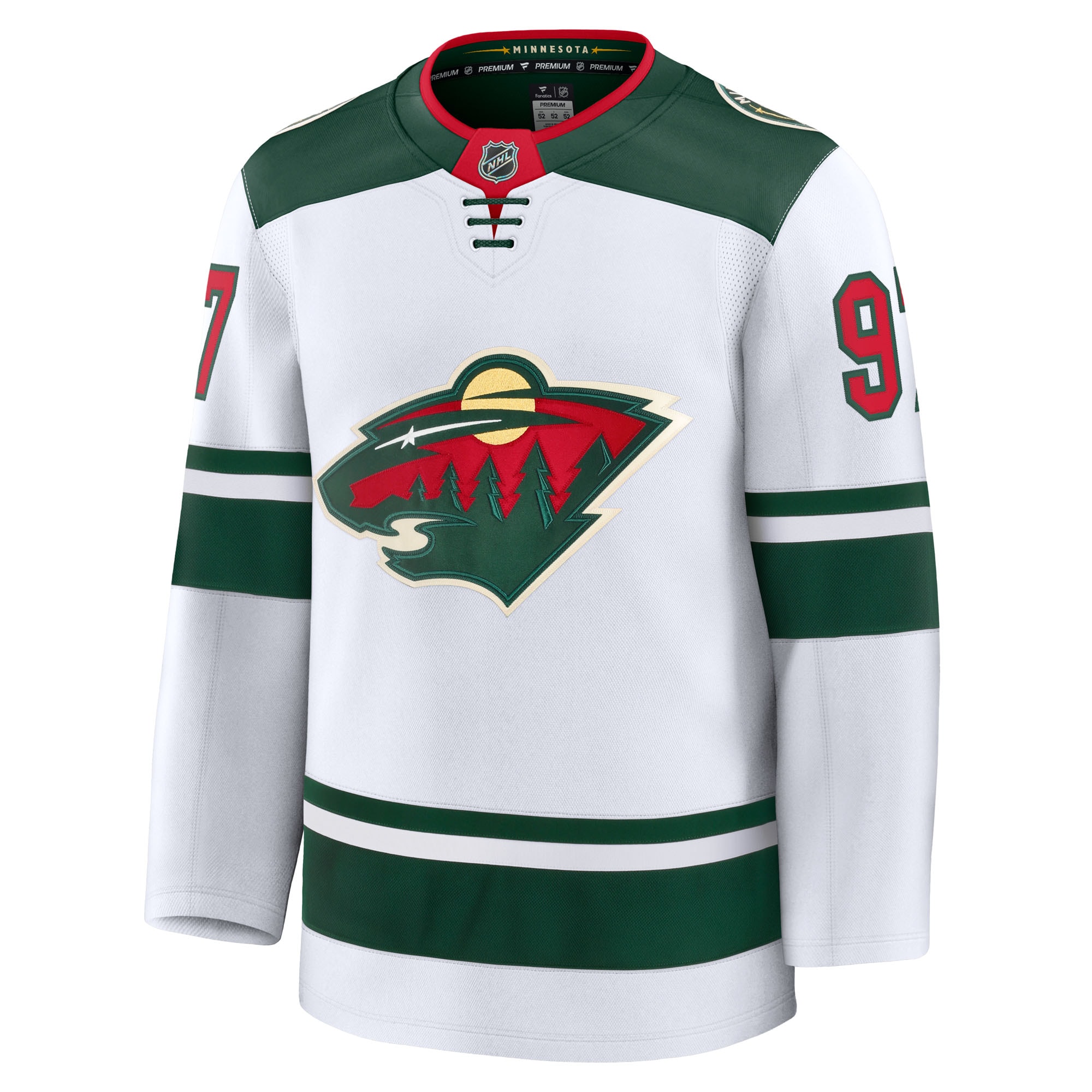 men8217s fanatics kirill kaprizov white minnesota wild away premium jersey – San Jose Sharks Jerseys and Headwear Collection