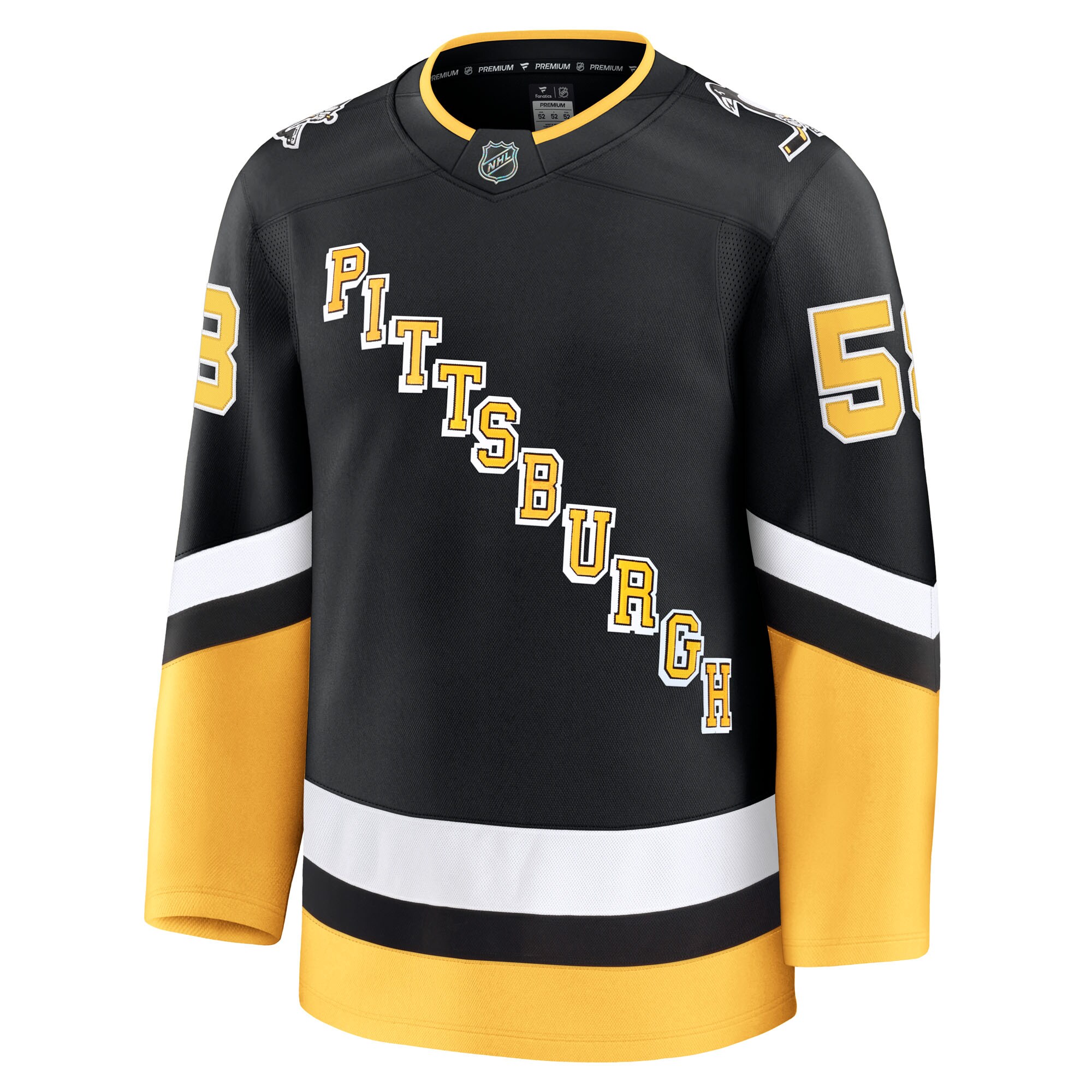 men8217s fanatics kris letang black pittsburgh penguins alternate premium jersey – San Jose Sharks Jerseys and Headwear Collection