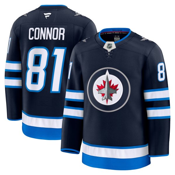 men8217s fanatics kyle connor navy winnipeg jets home premium jersey – San Jose Sharks Jerseys and Headwear Collection