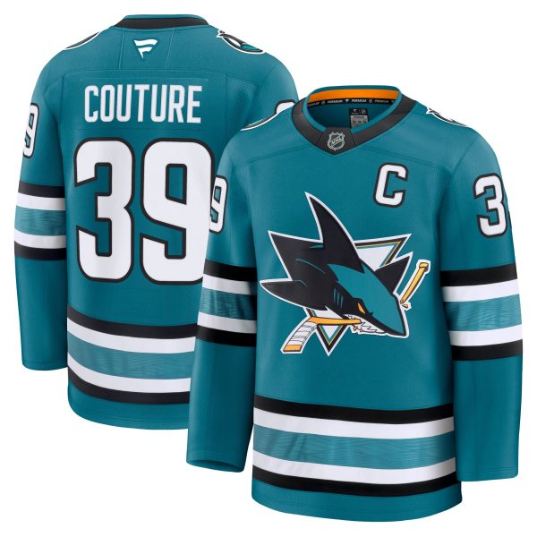 men8217s fanatics logan couture teal san jose sharks home premium jersey – San Jose Sharks Jerseys and Headwear Collection