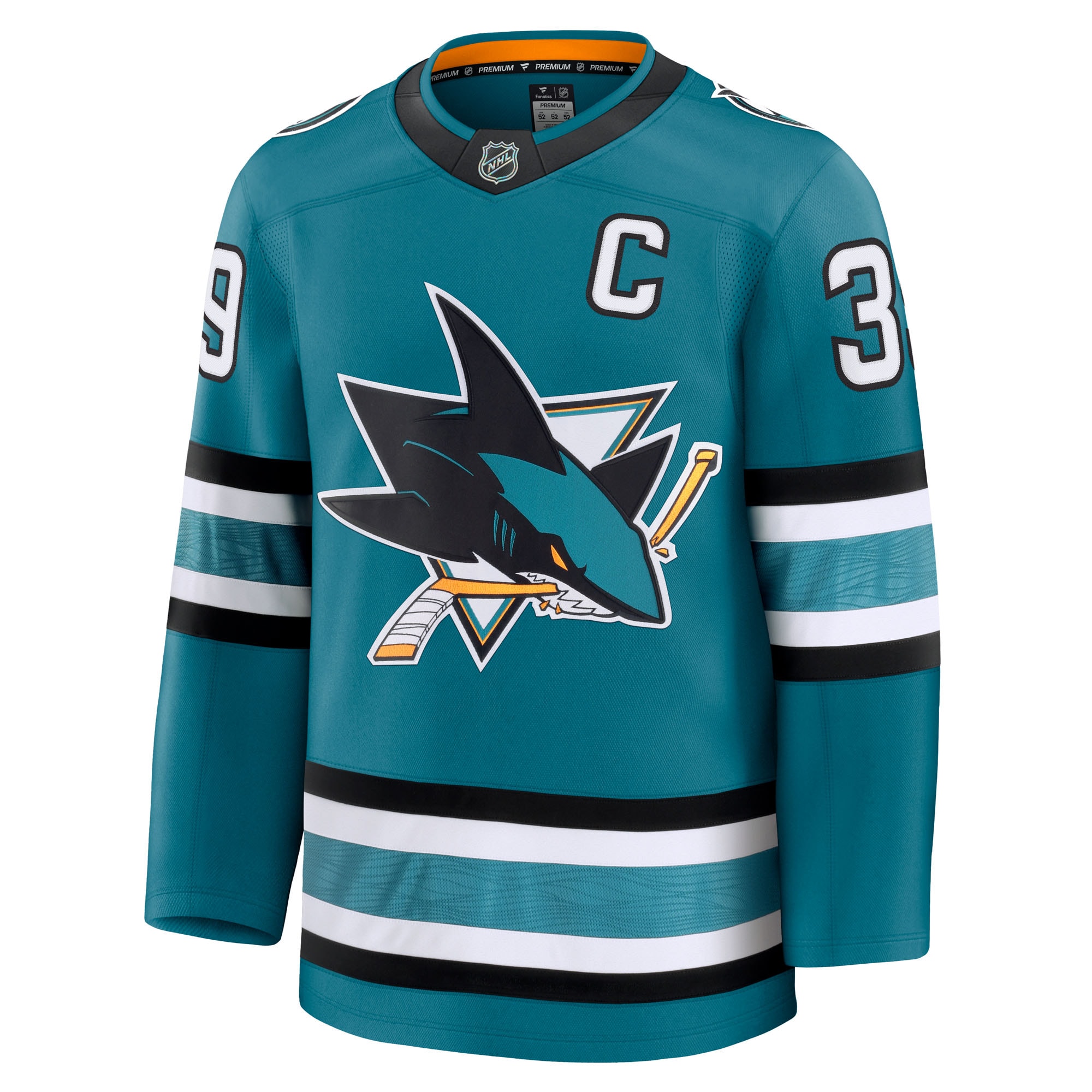 men8217s fanatics logan couture teal san jose sharks home premium jersey – San Jose Sharks Jerseys and Headwear Collection