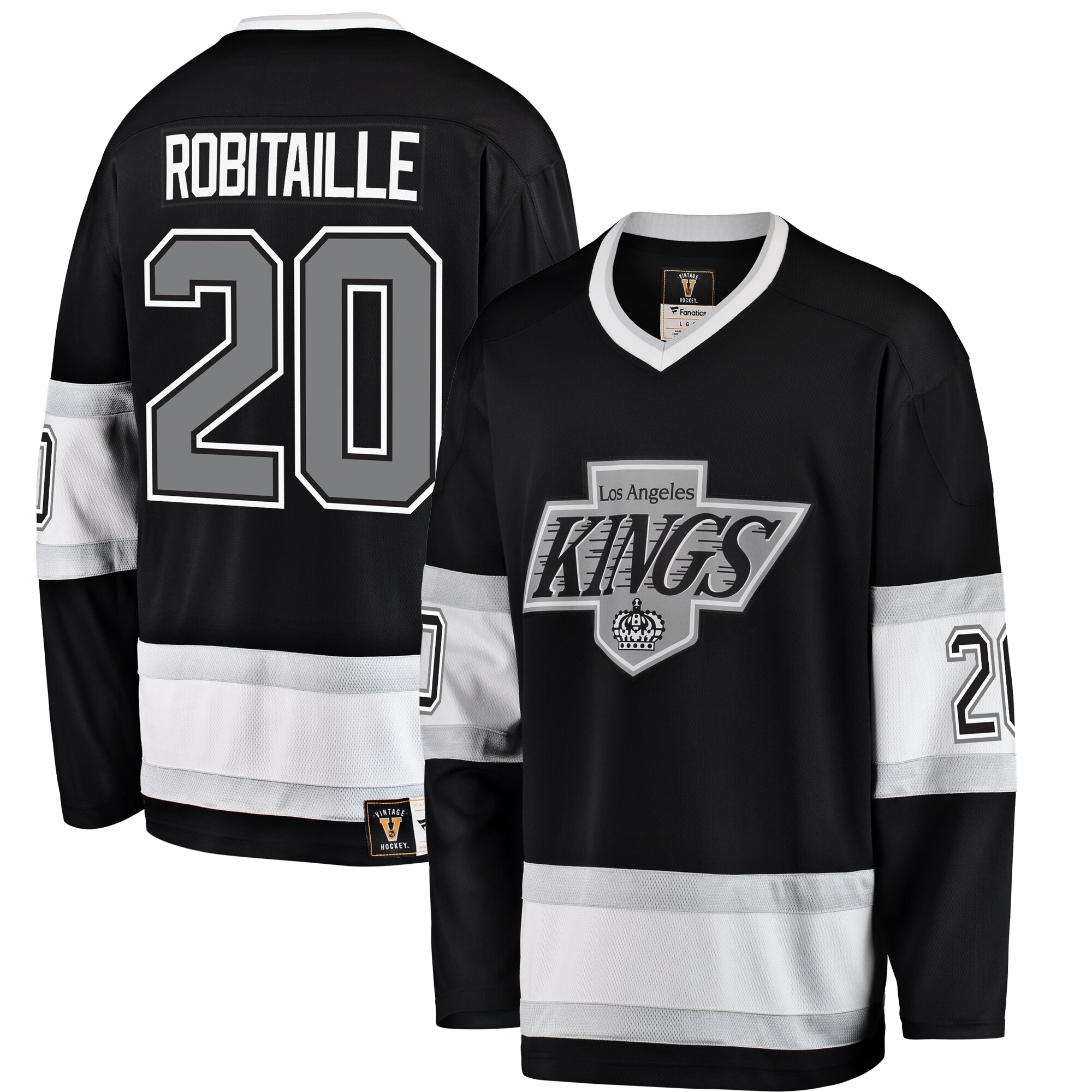 men8217s fanatics luc robitaille black los angeles kings premier breakaway retired player jersey – San Jose Sharks Jerseys and Headwear Collection