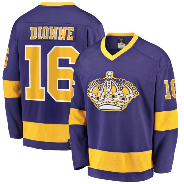 men8217s fanatics marcel dionne purple los angeles kings premier breakaway retired player jersey – San Jose Sharks Jerseys and Headwear Collection