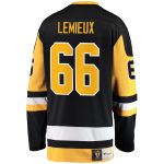 men8217s fanatics mario lemieux black pittsburgh penguins premier breakaway retired player jersey – San Jose Sharks Jerseys and Headwear Collection