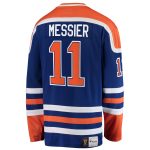 men8217s fanatics mark messier blue edmonton oilers premier breakaway retired player jersey – San Jose Sharks Jerseys and Headwear Collection