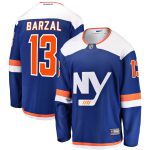 men8217s fanatics mathew barzal blue new york islanders alternate breakaway jersey – San Jose Sharks Jerseys and Headwear Collection