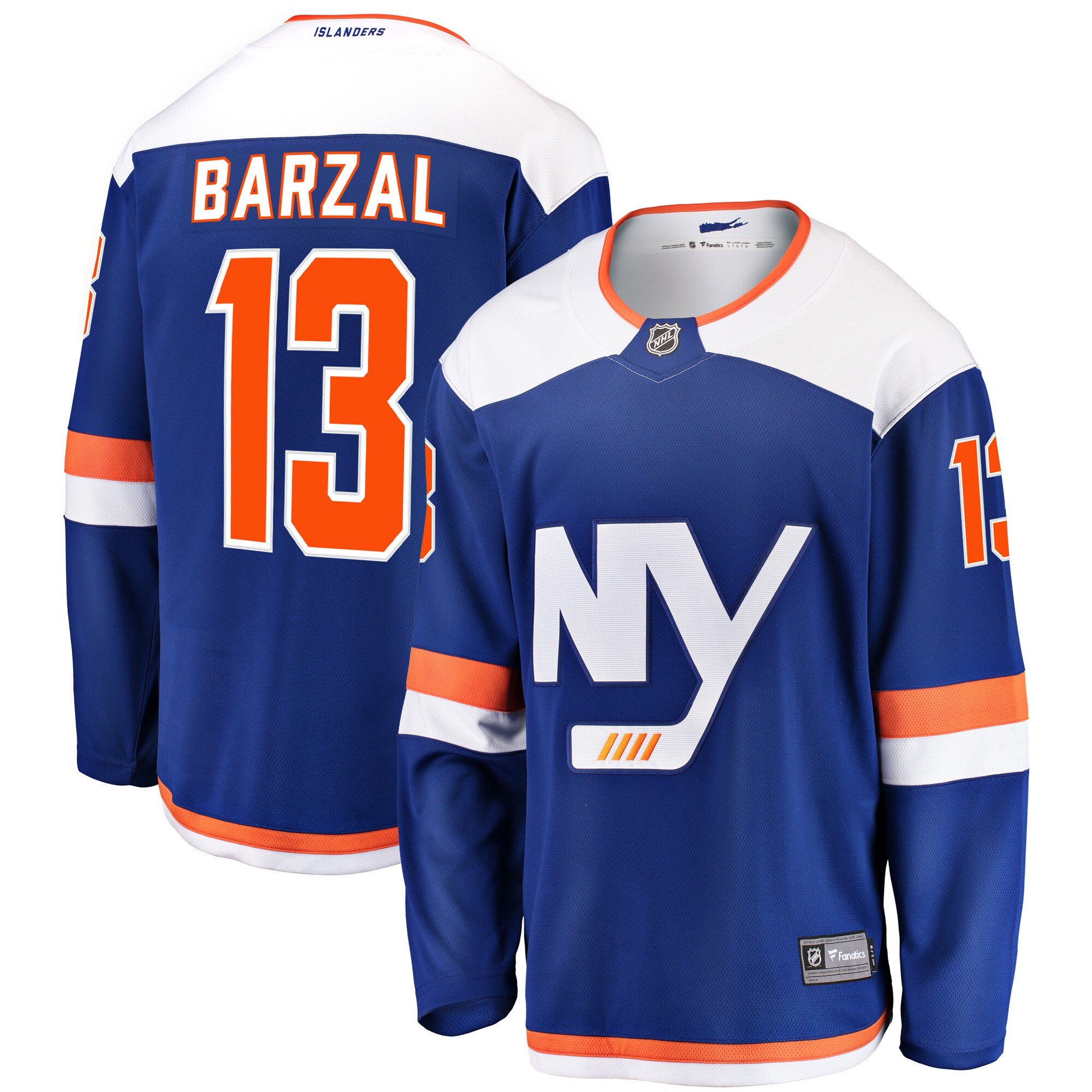 men8217s fanatics mathew barzal blue new york islanders alternate breakaway jersey – San Jose Sharks Jerseys and Headwear Collection