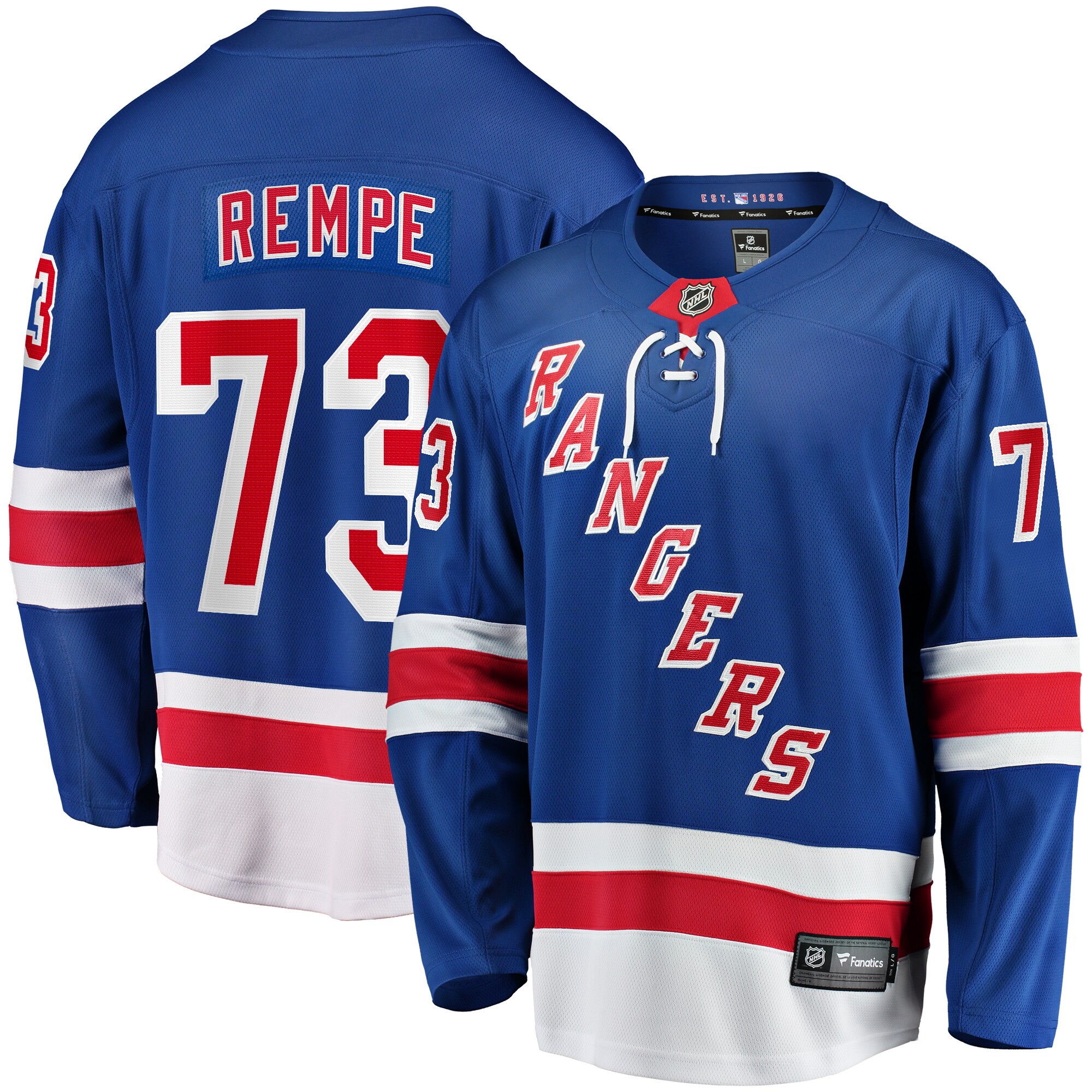 men8217s fanatics matt rempe blue new york rangers home breakaway jersey – San Jose Sharks Jerseys and Headwear Collection