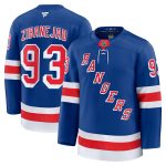 men8217s fanatics mika zibanejad blue new york rangers home premium jersey – San Jose Sharks Jerseys and Headwear Collection