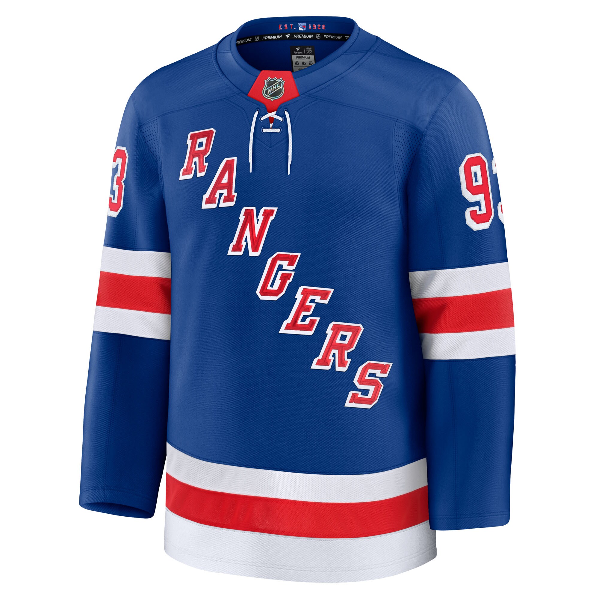men8217s fanatics mika zibanejad blue new york rangers home premium jersey – San Jose Sharks Jerseys and Headwear Collection