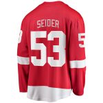 men8217s fanatics moritz seider red detroit red wings home breakaway player jersey – San Jose Sharks Jerseys and Headwear Collection